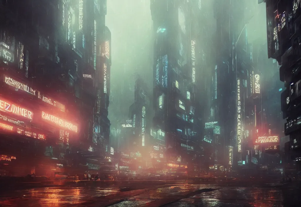 Prompt: a dramatic epic ethereal stunning beautiful and insanely detailed matte painting of a Blade Runner movie still, atmospheric and vaporwave composition, winning-award masterpiece, fantastic, octane render, 8K HD Resolution, High quality image