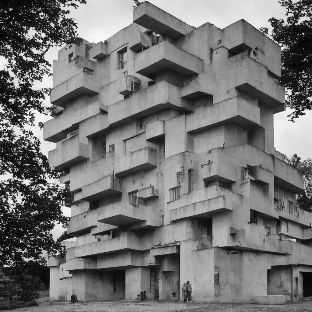 Image similar to the most beautiful building by le corbusier