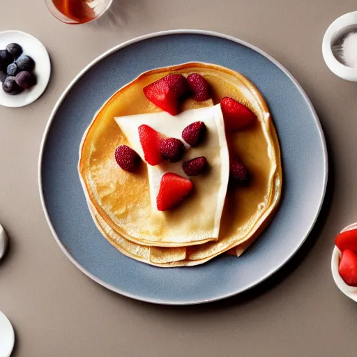 Image similar to crepes food photography