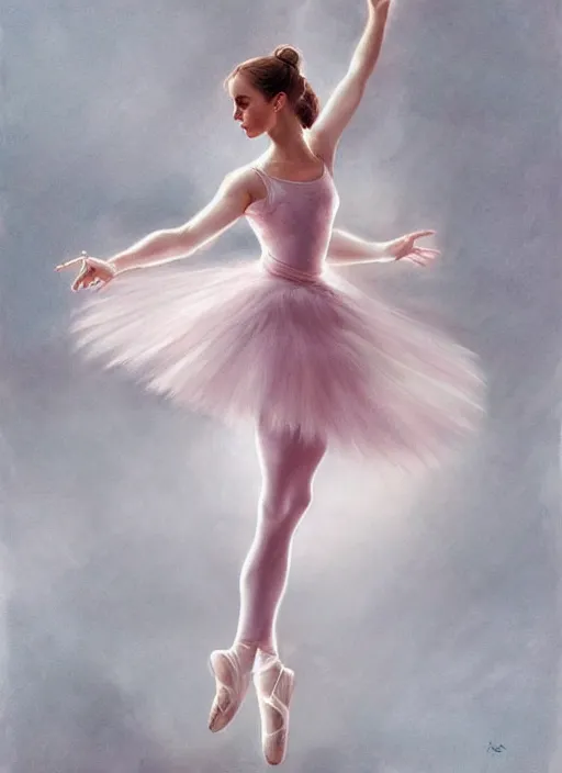 Portrait Of The Ballerina In Ballet Pose Theatrical Pink Exercise Photo  Background And Picture For Free Download - Pngtree