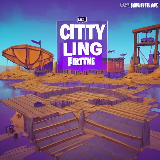 Image similar to “City of King’s landing, Fortnite theme, digital art, award winning”