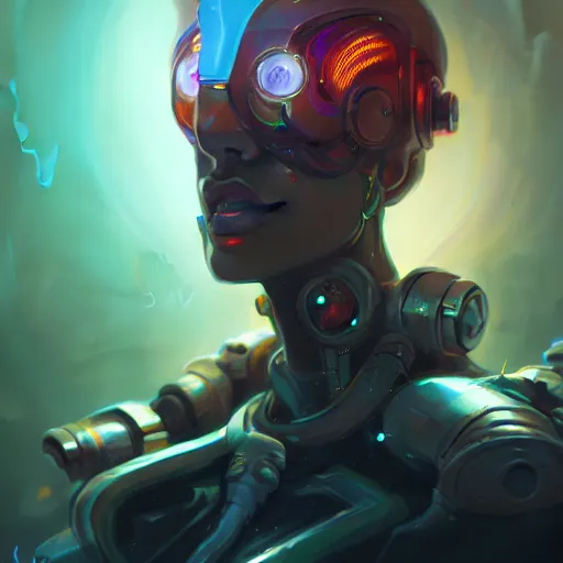 Image similar to a portrait of a beautiful cybernetic demolitionist, cyberpunk concept art by pete mohrbacher and wlop and artgerm and josan gonzales, digital art, highly detailed, intricate, sci-fi, sharp focus, Trending on Artstation HQ, deviantart, unreal engine 5, 4K UHD image