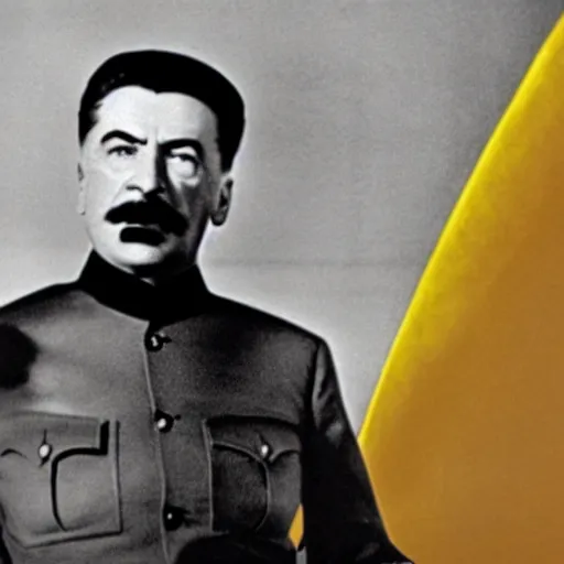 Image similar to A still of Stalin in Star Trek