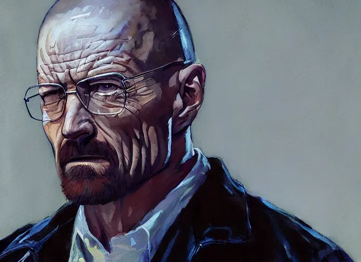 Image similar to a highly detailed beautiful portrait of walter white as wolverine, by gregory manchess, james gurney, james jean