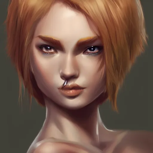 Image similar to female anthro character, highly detailed, digital painting, artstation, concept art, smooth, sharp focus, illustration, art by sakimichan