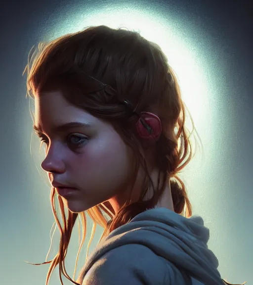 Image similar to highly detailed portrait of barbara palvin in gta v, stephen bliss, unreal engine, fantasy art by greg rutkowski, loish, rhads, ferdinand knab, makoto shinkai and lois van baarle, ilya kuvshinov, rossdraws, tom bagshaw, global illumination, radiant light, detailed and intricate environment