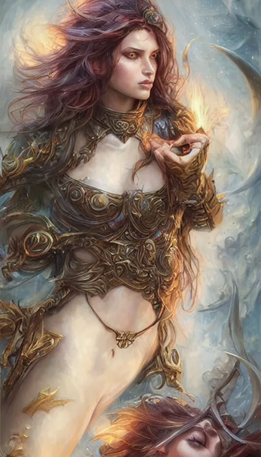 Image similar to fantasy art by Livia Prima and Terese Nielsen,beautiful,high quality,masterpiece,incredible,pretty,gorgeous,stunning,appealing,4k,detailed,intricate,fullbody,full body,face