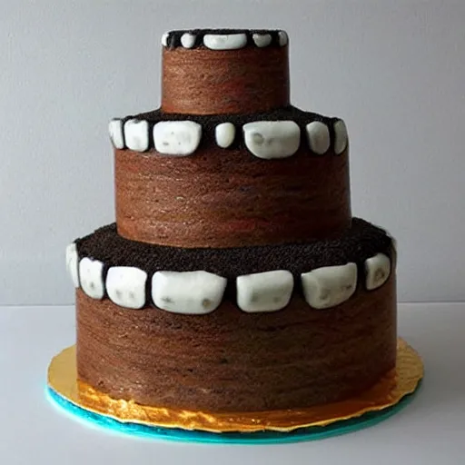 Prompt: “a multilevel cake imagined as a boroque art”