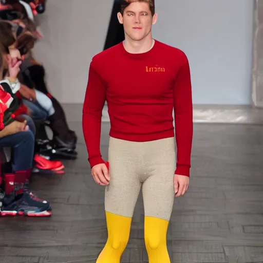 Image similar to flash mcqueen wearing socks