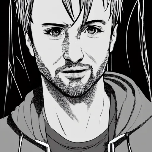 Image similar to portrait of jesse pinkman the master of the five elements, anime fantasy illustration by tomoyuki yamasaki, kyoto studio, madhouse, ufotable, trending on artstation