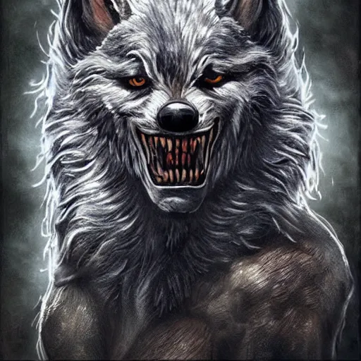 Image similar to werewolf