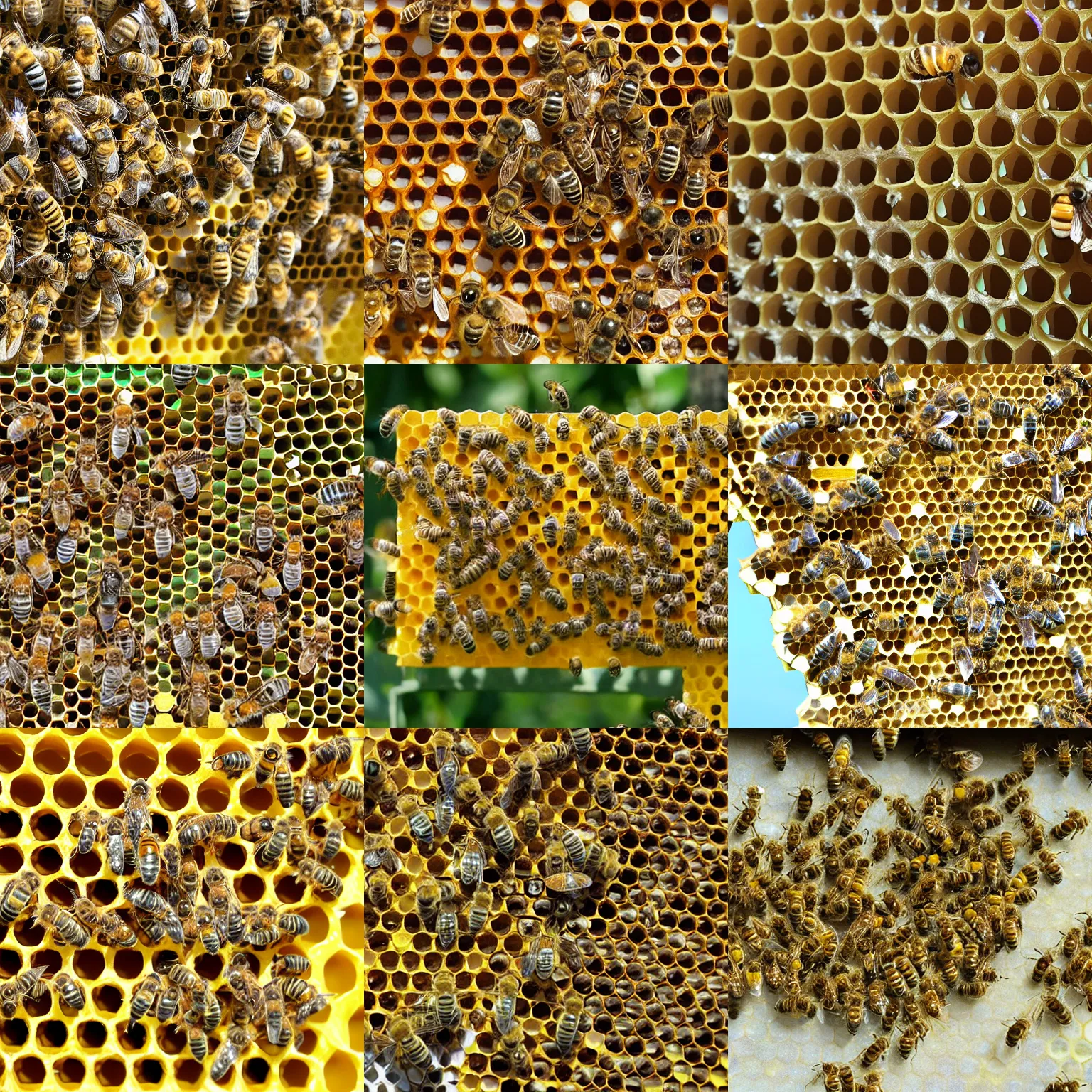 Prompt: a small swarm of hyperintelligent honey bees explain the solution to the Riemann hypothesis