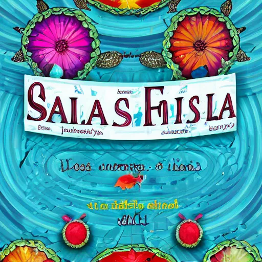 Prompt: salsa festival, digital art,