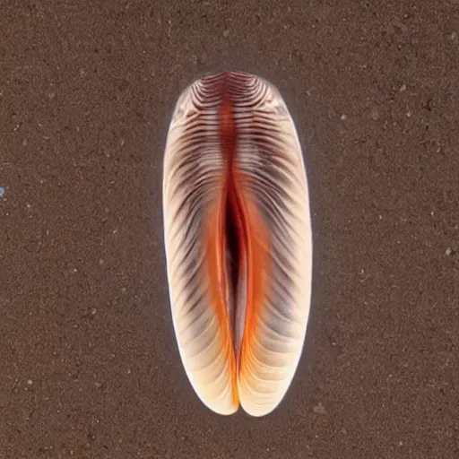 Image similar to an elongated mollusk which has the face of elon!!!!!!!!! musk!!!!!!!!!!