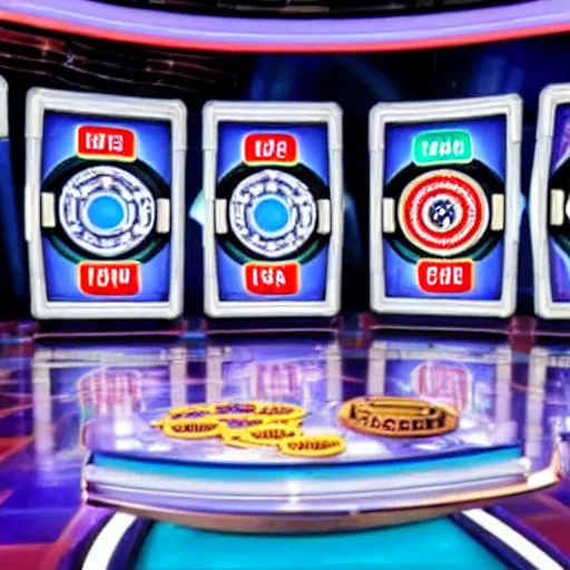 Image similar to broadcast still of wheel of fortune board with 4 empty spaces