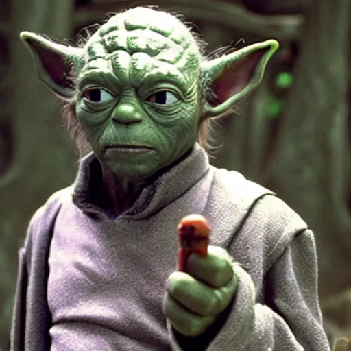 Image similar to Samuel L Jackson as Yoda