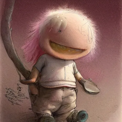 Prompt: ( ( ( ( ( pink shy guy ) ) ) ) ) by jean - baptiste monge!!!!!!!!!!!!!!!!!!!!!!!!!!!