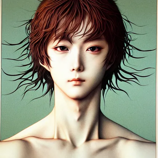 Prompt: prompt : hyperrealist photorealistic 3 d render of persona soft light portrait by takato yamamoto, inspired by fables, realistic face, smooth face feature, intricate oil painting, high detail, sharp high detail, manga and anime 2 0 0 0