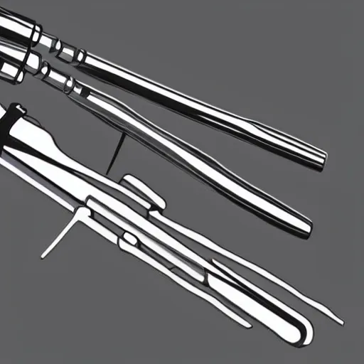 Prompt: orthopedic instrument maker, digital art