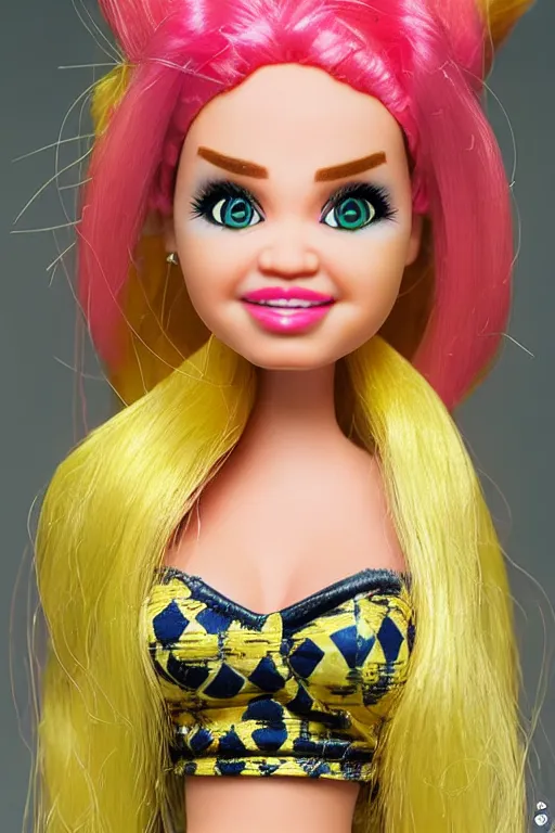 Prompt: wario barbie doll, photorealistic, highly detailed,