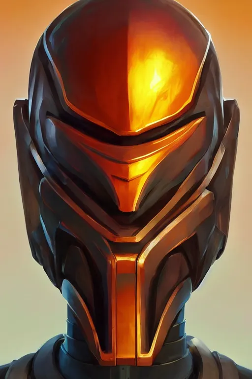 Image similar to epic mask helmet robot ninja portrait stylized as fornite style game design fanart by concept artist gervasio canda, behance hd by jesper ejsing, by rhads, makoto shinkai and lois van baarle, ilya kuvshinov, rossdraws global illumination radiating a glowing aura global illumination ray tracing hdr render in unreal engine 5