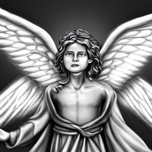 Prompt: biblically accurate angel, security footage, photorealistic