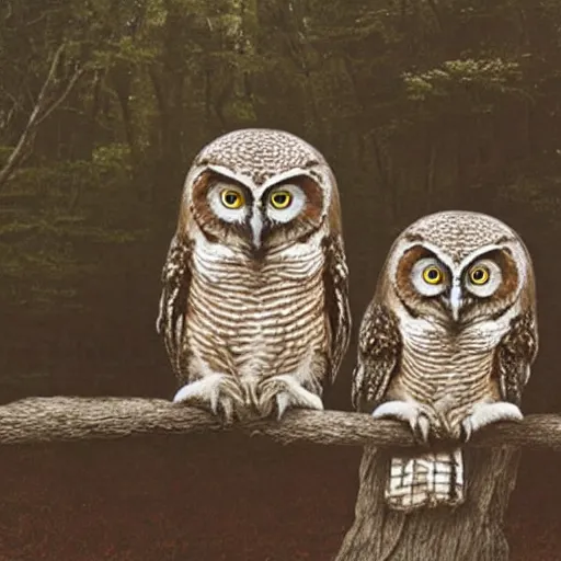 Prompt: The Owls Are Not What They Seem