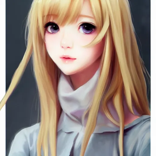 Image similar to realistic beautiful gorgeous natural cute Blackpink Lalisa Manoban blonde hair cute fur blonde cat ears in maid dress outfit golden eyes artwork drawn full HD 4K highest quality in artstyle by professional artists WLOP, Taejune Kim, Guweiz, ArtGerm on Artstation Pixiv