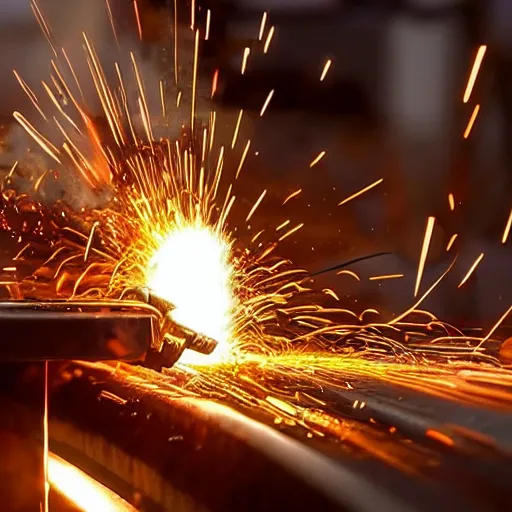 Image similar to terrible welding, 4k, cinematic