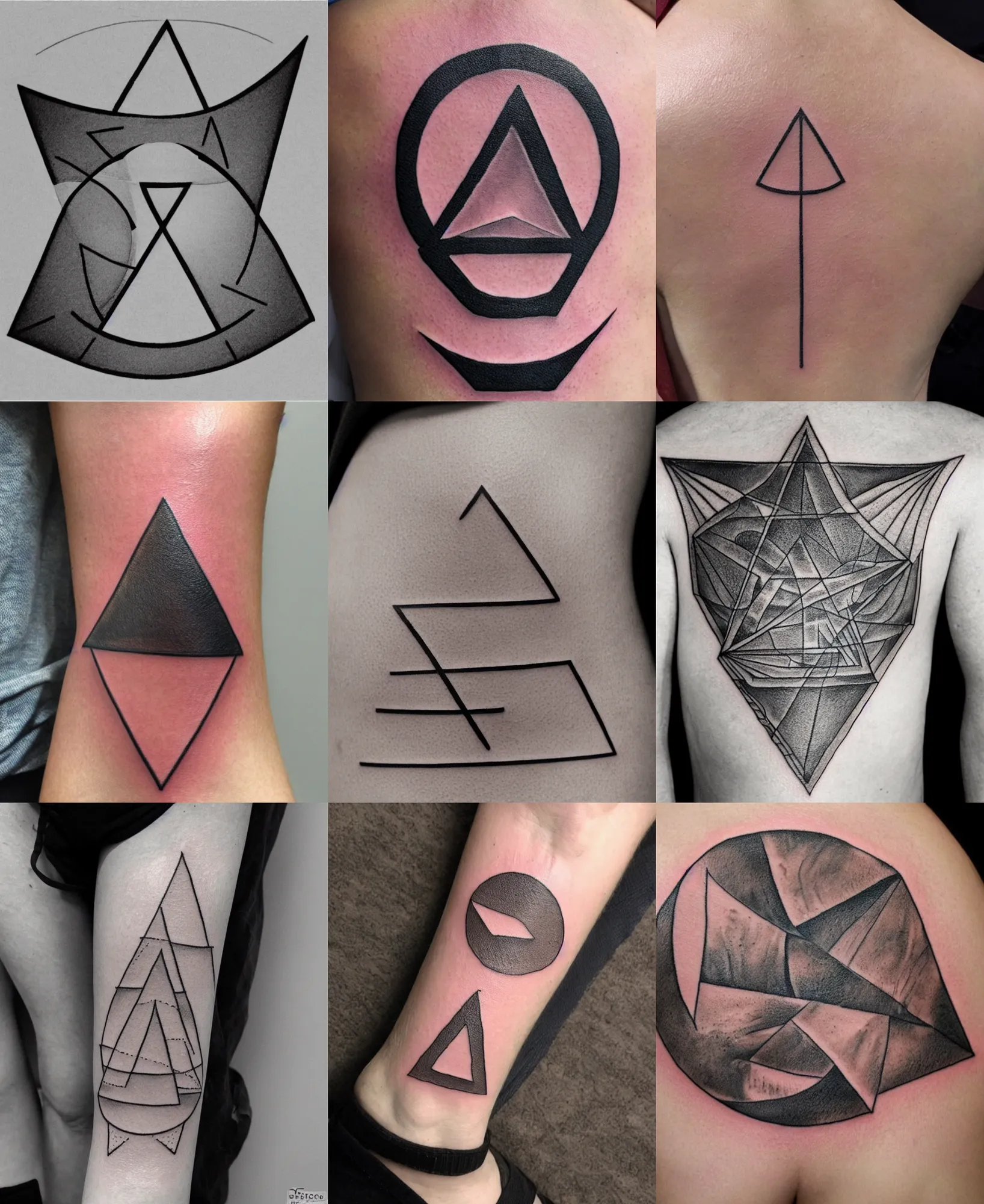 Details 94 about 4 triangle tattoo unmissable  indaotaonec