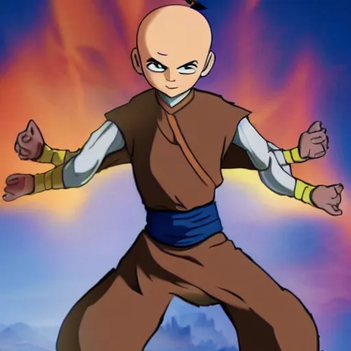 Prompt: avatar aang