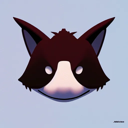 Image similar to face icon stylized minimalist catdog, loftis, cory behance hd by jesper ejsing, by rhads, makoto shinkai and lois van baarle, ilya kuvshinov, rossdraws global illumination