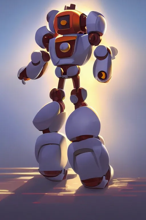 Image similar to metabots medabots medarotto medarot robot minimalist comics, behance hd by jesper ejsing, by rhads, makoto shinkai and lois van baarle, ilya kuvshinov, rossdraws global illumination ray tracing hdr radiating a glowing aura