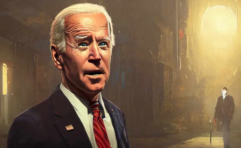 Prompt: highly detailed portrait of joe biden as a corpse, in gta v, stephen bliss, unreal engine, fantasy art by greg rutkowski, loish, rhads, ferdinand knab, makoto shinkai and lois van baarle, ilya kuvshinov, rossdraws, tom bagshaw, global illumination, radiant light, detailed and intricate environment