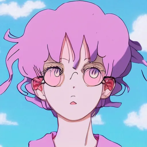 Prompt: aesthetic lo - fi pastel pink anime by ghibli and wlop and rebecca sugar, perfect faces, remastered hd