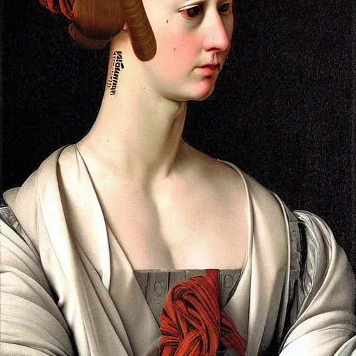 Image similar to Robots，portrait，Realism，Renaissance，Detailed Digital Art，by Caravaggio