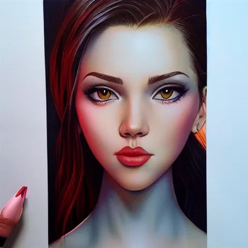 Image similar to art by artgerm