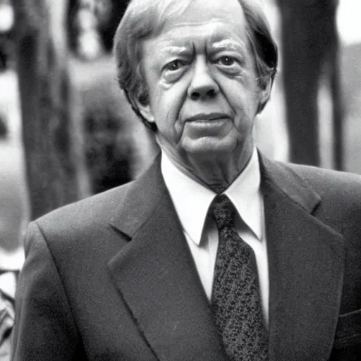 Image similar to Jimmy Carter as Greg Stillson, The Dead Zone (1983)