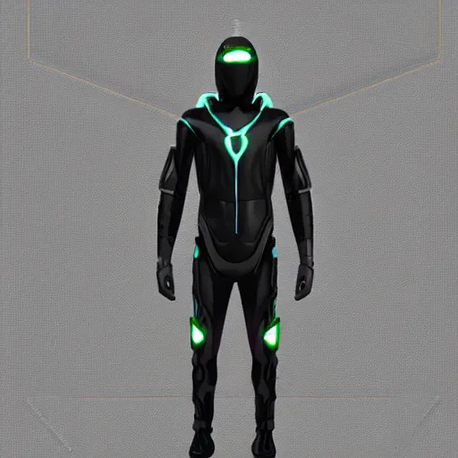 Image similar to a futuristic suit