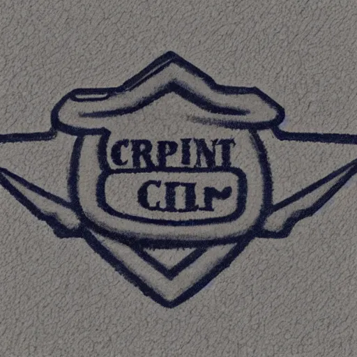 Prompt: logo of carpet cleaning company, pencil sketch