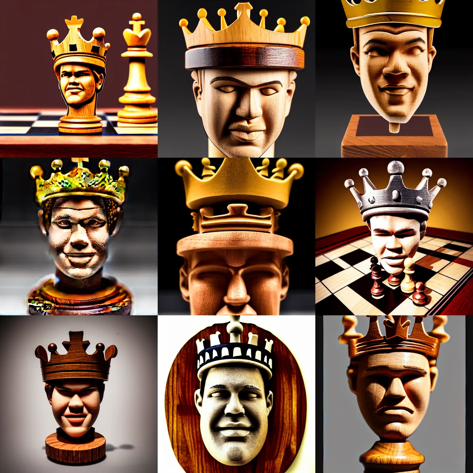 Chess Piece King Graphic by Evand · Creative Fabrica