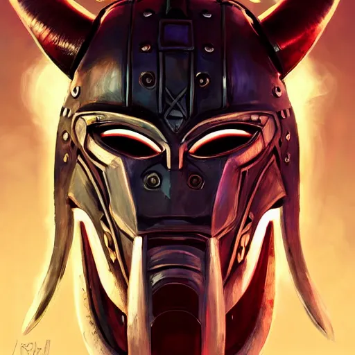 Image similar to cyberpunk viking helmet mask warrior goddess robot ninja fantasy, art gta 5 cover, official fanart behance hd artstation by jesper ejsing, by rhads, makoto shinkai and lois van baarle, ilya kuvshinov, ossdraws