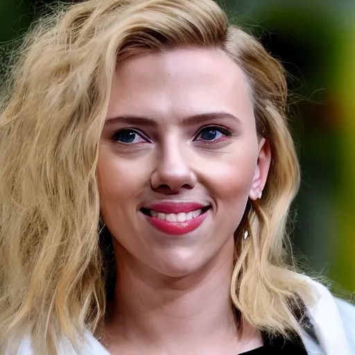 Prompt: scarlett johansson as a hamster