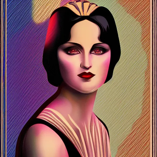 Image similar to Carlo Calenda art deco style 8k trending on art station