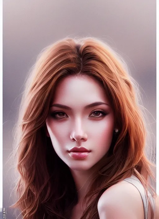 Image similar to photo of a gorgeous young woman in the style of stefan kostic, realistic, sharp focus, 8 k high definition, insanely detailed, intricate, elegant, art by stanley lau and artgerm