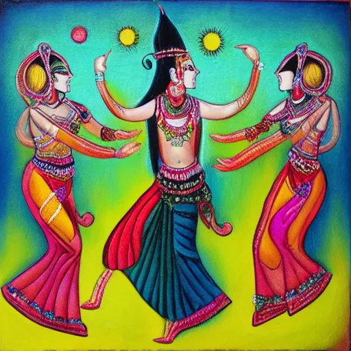 Image similar to tantric dance