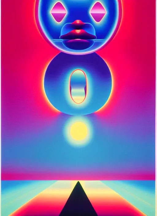 Image similar to night by shusei nagaoka, kaws, david rudnick, airbrush on canvas, pastell colours, cell shaded, 8 k