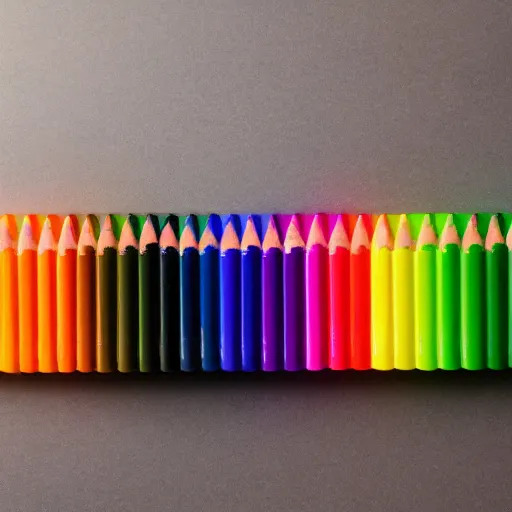 Prompt: crayola crayons shiv, full photo, photography, realistic