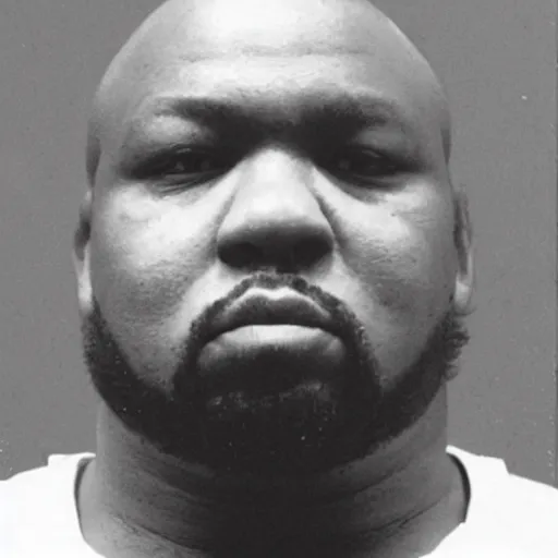 Prompt: mugshot of a man named Big Beef City