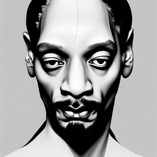 Image similar to beautiful portrait of Snoop Dogg like a ginger white person, face like european, Snoop Dogg blended white face paint, albino pale person like Caucasian race, Caucasoid race, dramatic lighting, intricate, wild, highly detailed, digital painting, artstation, concept art, smooth, sharp focus, illustration, art by artgerm and greg rutkowski and alphonse mucha, aryan man solo footage